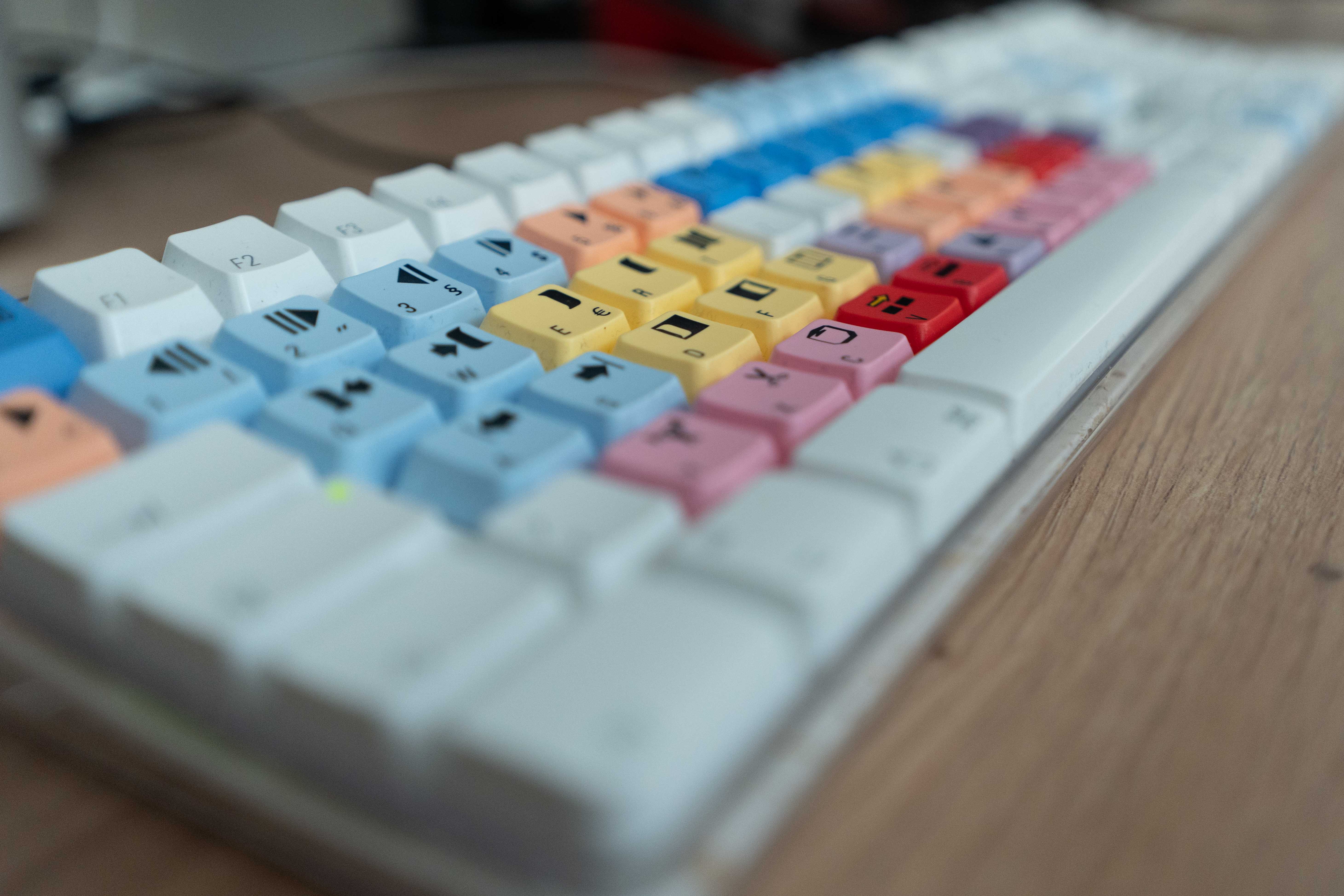 Retro Avid-Tastatur